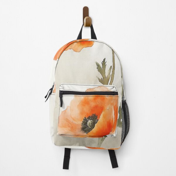 Item preview, Orange Ranunculus Watercolor Floral designed and sold by Peek-Designs.