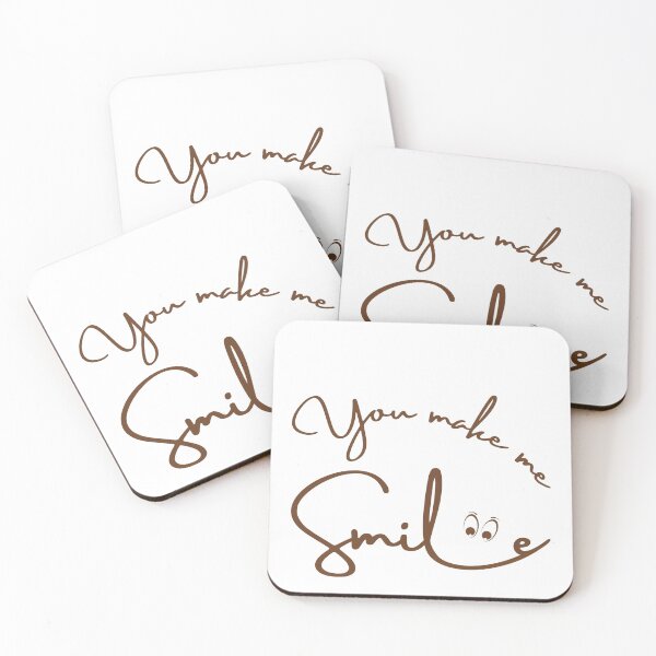 Item preview, You make me Smile - Brown designed and sold by ALLesROUNDER.