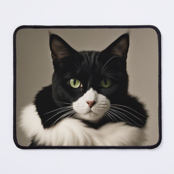 Item preview, Anthropomorphic Cat Collection - Domestic Shorthair #63 White Cat designed and sold by elektronen.