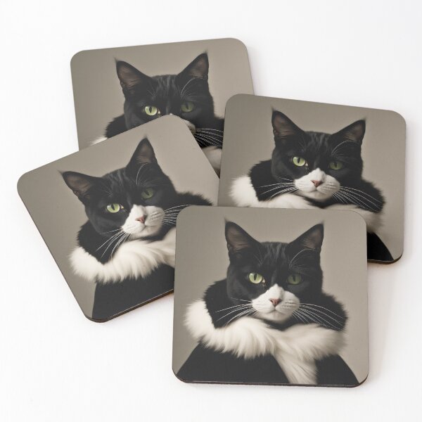 Item preview, Anthropomorphic Cat Collection - Domestic Shorthair #63 White Cat designed and sold by elektronen.