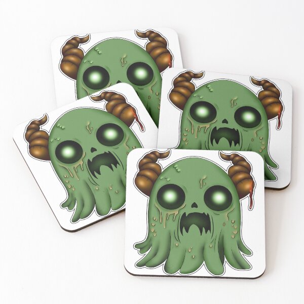 Item preview, halloween demon ghost designed and sold by Drawersofdraw.