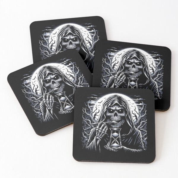 Item preview, I Eat Sand Grim Reaper Death designed and sold by Joyful-Park.