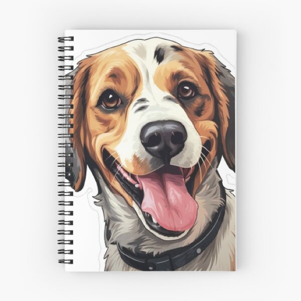 Item preview, A Happy Dog with a Beaming Smile designed and sold by joyfulk8.
