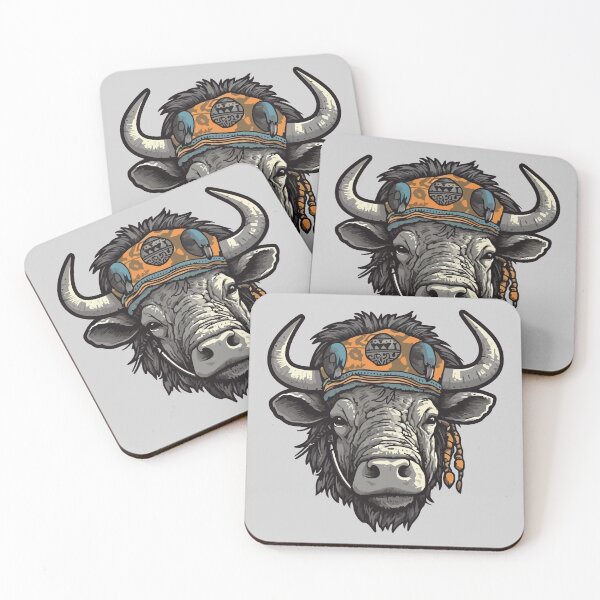 Item preview, Punk Buffalo designed and sold by Amir Faysal.