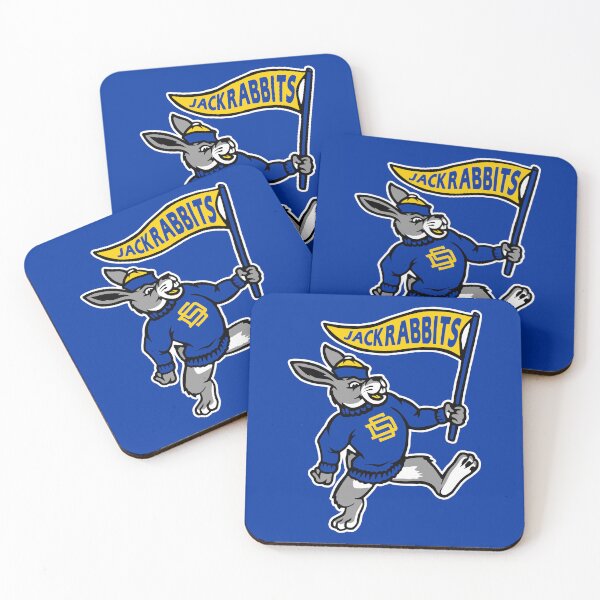 Item preview, Happy Jackrabbit Mascot designed and sold by VintageVarsity5.