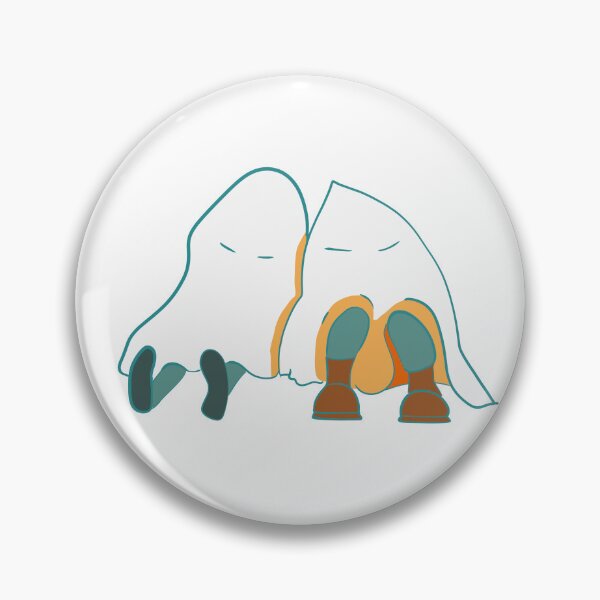 Item preview, Sleepy ghost friends! designed and sold by Mosswellmakes.