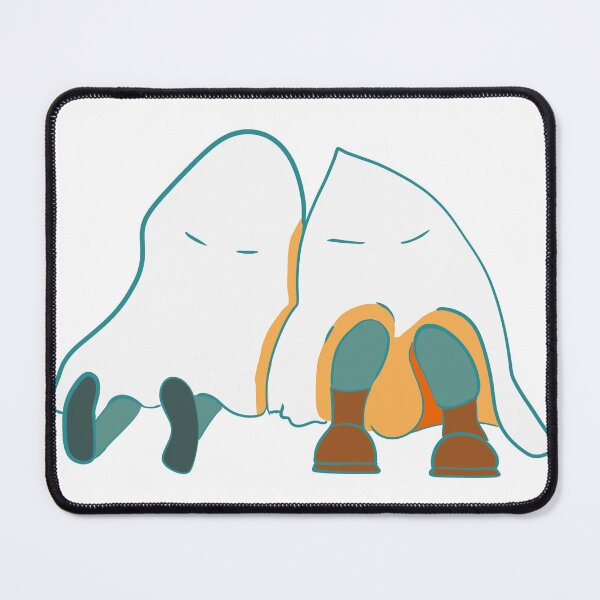 Item preview, Sleepy ghost friends! designed and sold by Mosswellmakes.