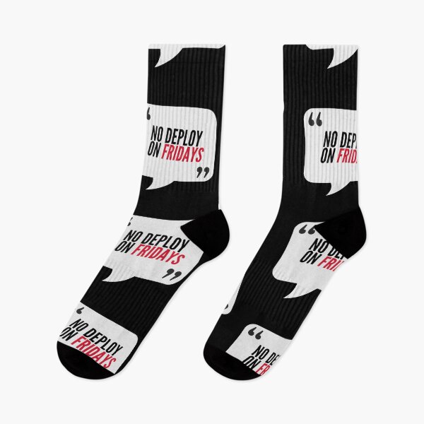 Item preview, No Deploy On Fridays - IT Humour designed and sold by freshdesign2023.