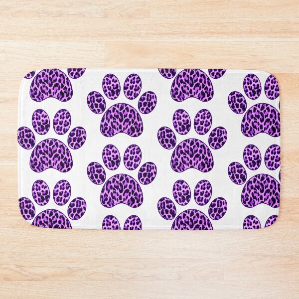 Item preview, Purple Leopard Paw Print  designed and sold by KingExpressions.