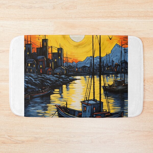 Item preview, Fraser river travel vintage colorful anime graphics designed and sold by wonderfulpark.