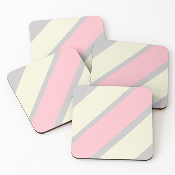 Item preview, Beige Grey Pink Stripes  designed and sold by Amal20.