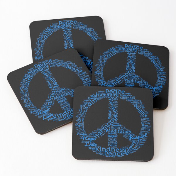Item preview, Peace Symbol Word Cloud designed and sold by Delamoon.