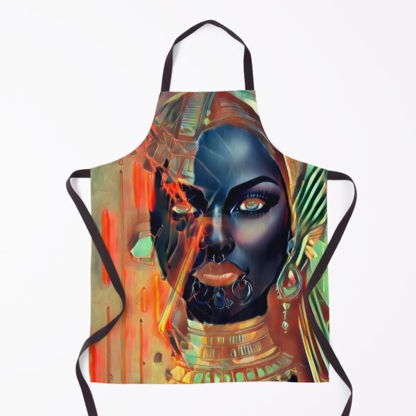 Item preview, A beautiful ebony woman radiates strength and grace, captivating with her alluring presence. designed and sold by WHITI_MANAWA.