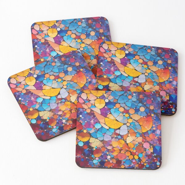 Item preview, Colorful mosaic designed and sold by blackwhiteblue.
