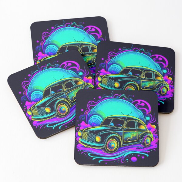 Item preview, The rainbow car. designed and sold by EpicArtPrints.