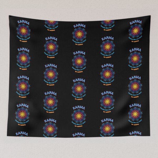 Item preview, Karma - because the life's too short for subtlety designed and sold by UnCoverDesign.