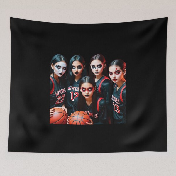Item preview, Witches - Female Basketball Team designed and sold by FatCatStudios.