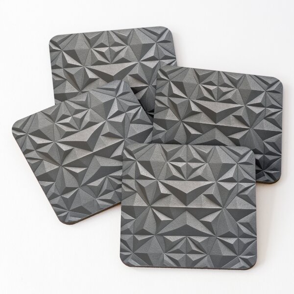 Item preview, Black sandpaper tile designed and sold by LazyLifestyle.