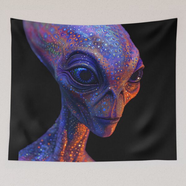 Item preview, Nebula Portrait designed and sold by AI-Only Creations.