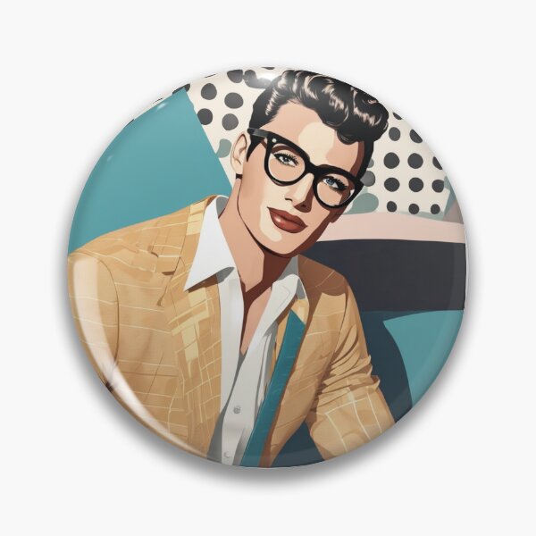 Item preview, Buddy Holly Art designed and sold by Sena KURUÇAY.