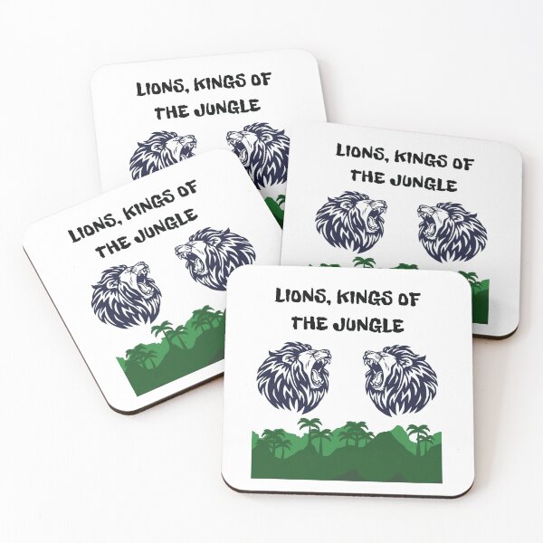 Item preview, LIONS, KINGS OF THE JUNGLE designed and sold by Mateusz Bachanek.