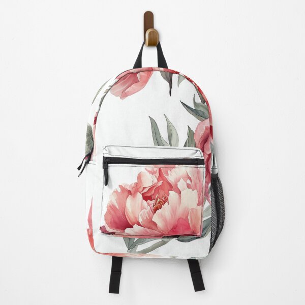 Item preview, Red Peonies Watercolor Floral designed and sold by Peek-Designs.