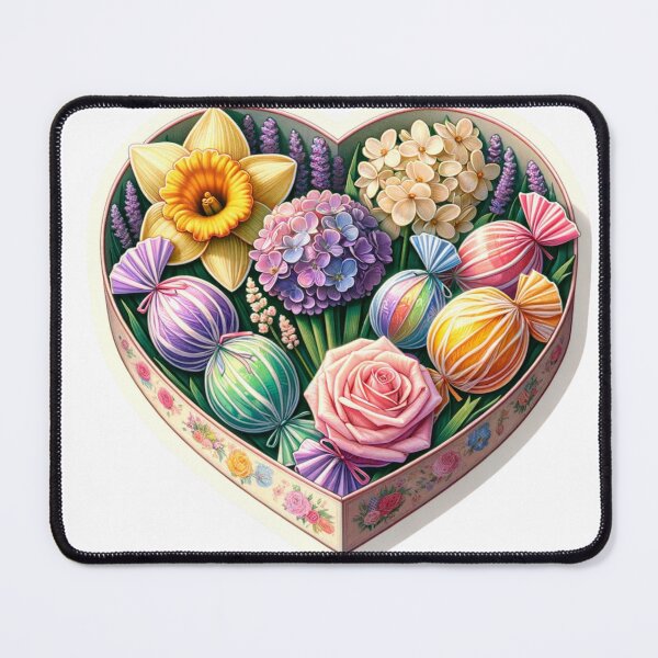 Item preview,  Delight Flower And Candy Box Sticker designed and sold by mymagicstoreus.