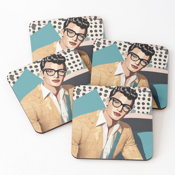 Item preview, Buddy Holly Art designed and sold by Sena KURUÇAY.
