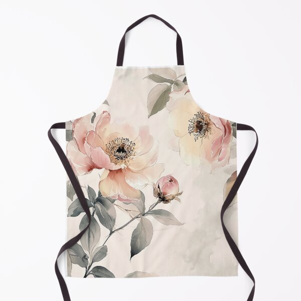 Item preview, Peonies Watercolor Floral  designed and sold by Peek-Designs.