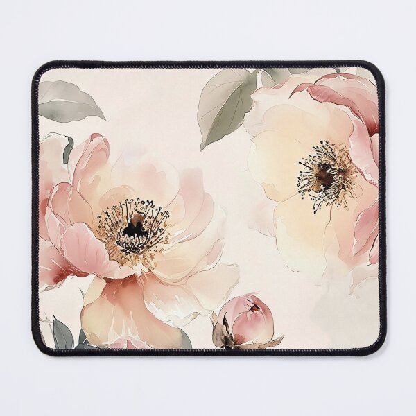 Item preview, Peonies Watercolor Floral  designed and sold by Peek-Designs.