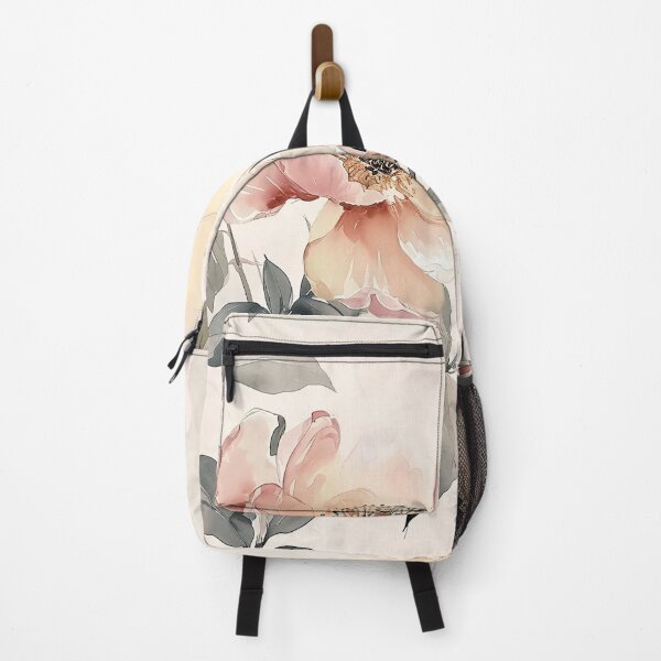 Item preview, Peonies Watercolor Floral designed and sold by Peek-Designs.