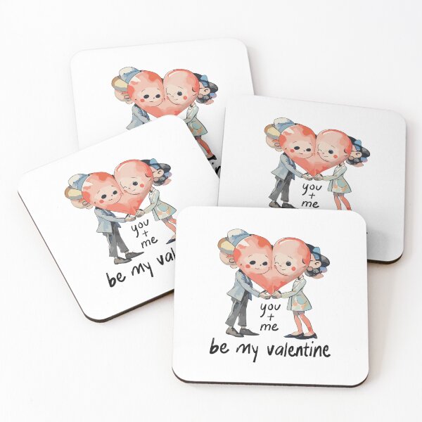 Item preview, you + me be my valentine designed and sold by Adiksonarts.