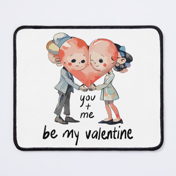 Item preview, you + me be my valentine designed and sold by Adiksonarts.