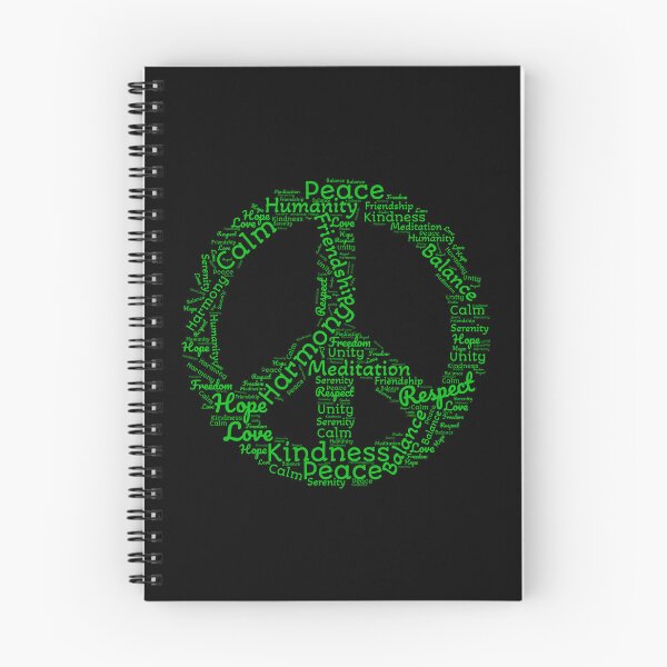 Item preview, Peace Symbol Word Cloud designed and sold by Delamoon.