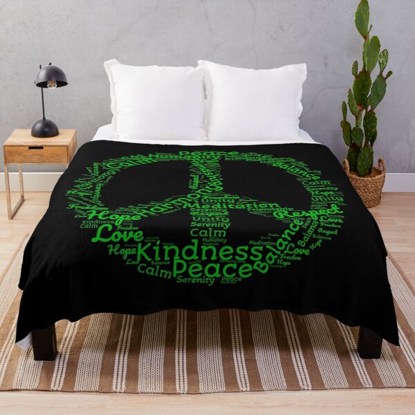 Item preview, Peace Symbol Word Cloud designed and sold by Delamoon.