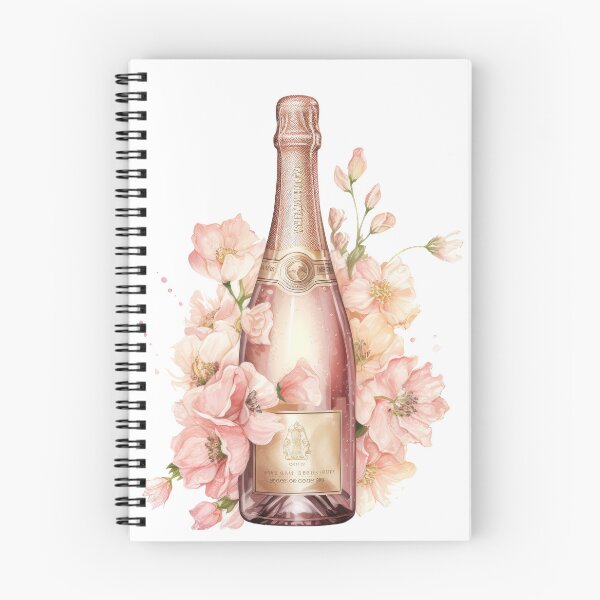 Item preview, Pink wine with flowers designed and sold by ArtemisDesignss.