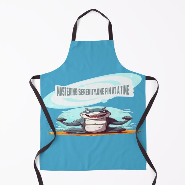 Item preview, Mastering serenity,one fin at a time shark designed and sold by quotesdesignss.