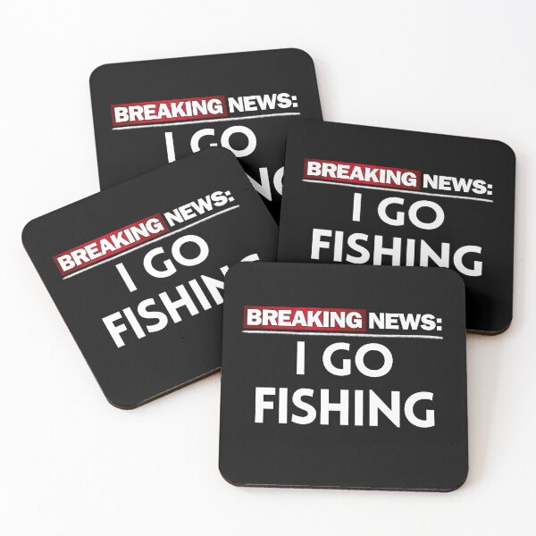 Item preview, Breaking news i go fishing designed and sold by Kedo123.