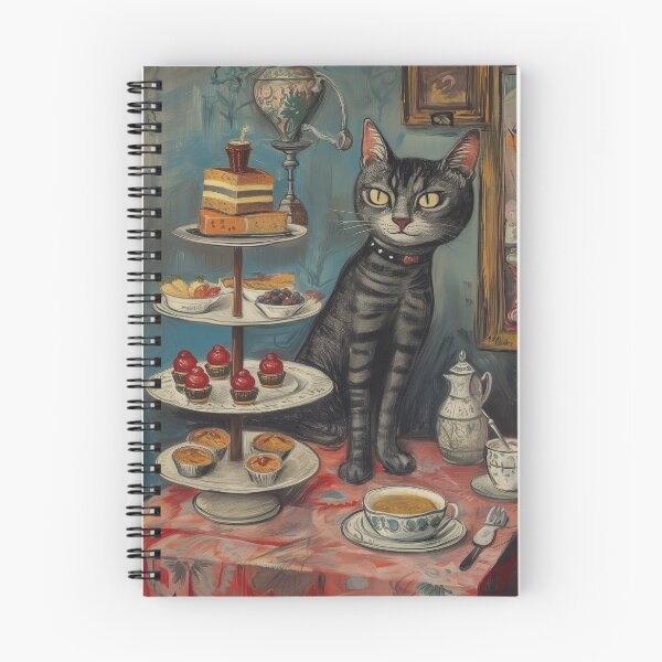 Item preview, Evening Tea With Cat designed and sold by sheprint.