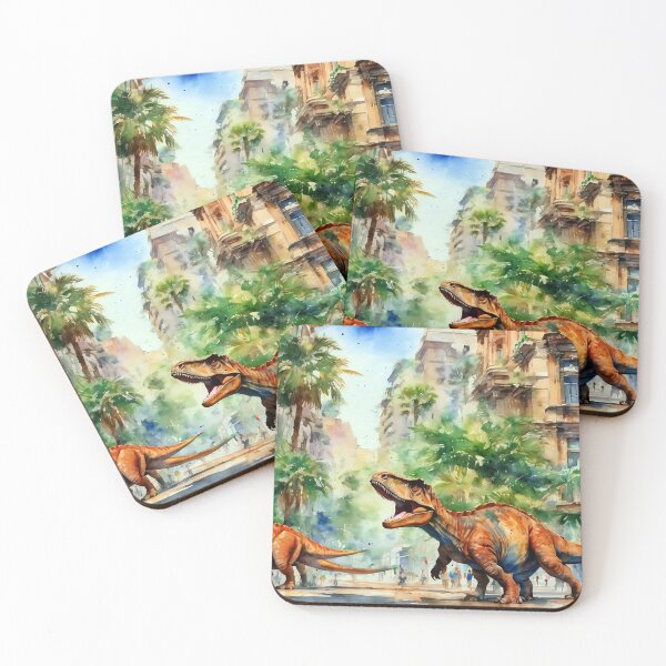 Item preview, Dinosaur Attacks City designed and sold by Bunmigraphics .