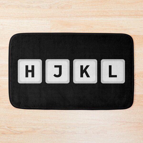 Item preview, HJKL Design vi/Vim Keyboard Navigation Keys for Coders designed and sold by ramiro.
