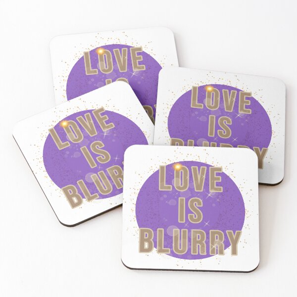 Item preview, Love is Blurry designed and sold by bunhuggerdesign.