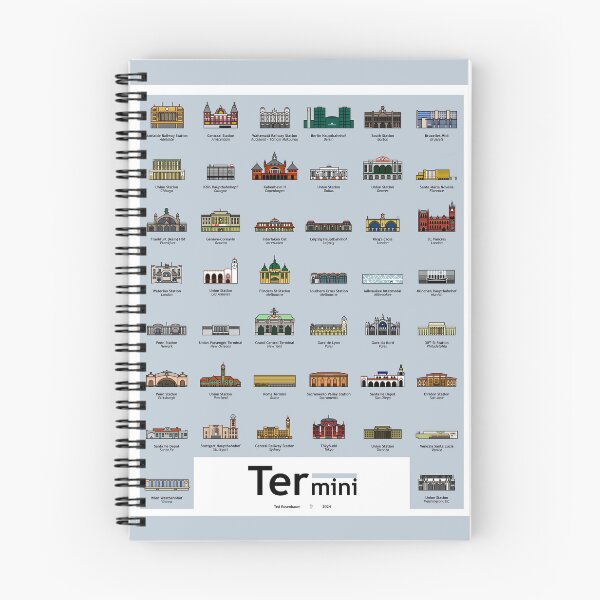 Item preview, Train Termini Collection designed and sold by transited.