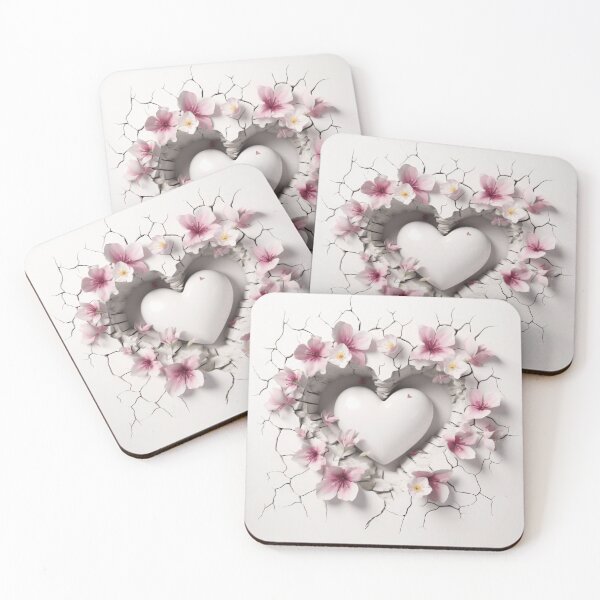 Item preview, 3D Heart for Romantic Valentines designed and sold by Nextstep Design.