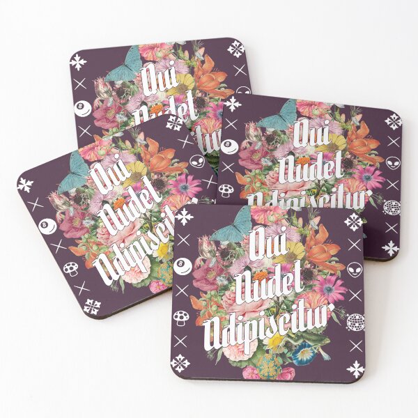 Item preview, Qui Audet Adipiscitur - Inspirational Latin Quote - Who Dares, Wins designed and sold by Trish Dish.