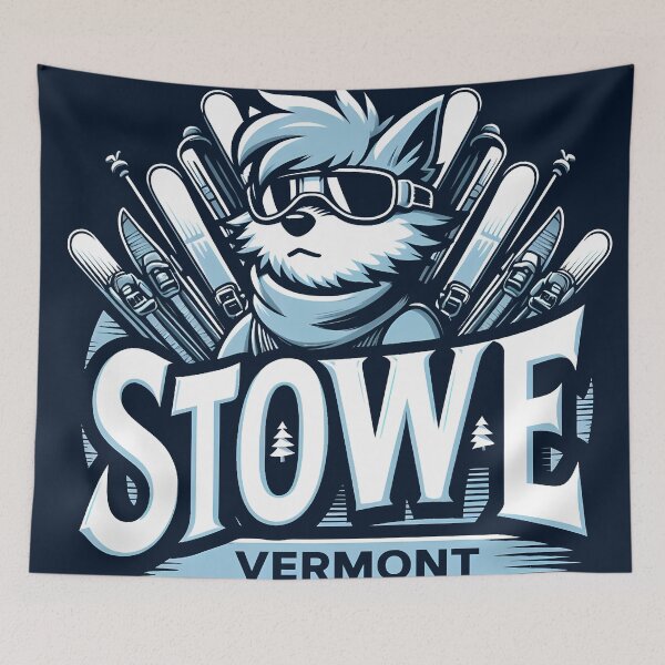 Item preview, Northeastern Winter Bliss: Stowe Ski Memories designed and sold by tokyojeff.
