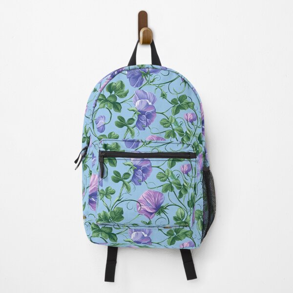 Item preview, Botanical Elegance Sweet Pea Seamless Pattern designed and sold by Sir Meow Meow.