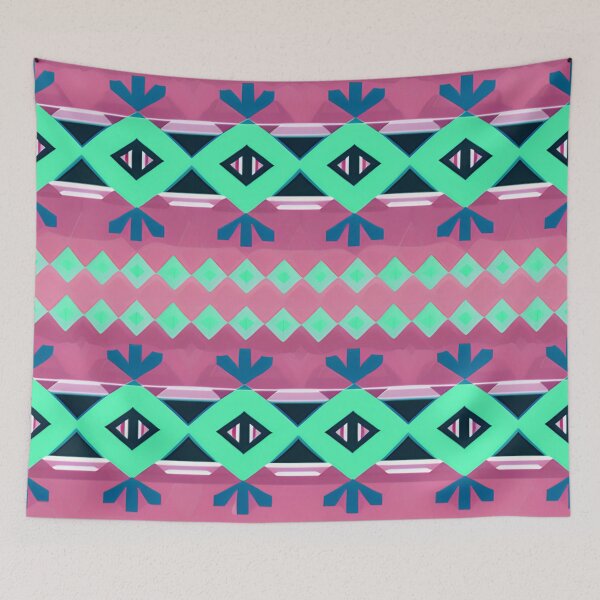 Item preview, Aztec Tribal Print Pattern Decorative Tiles designed and sold by Casanova7000.