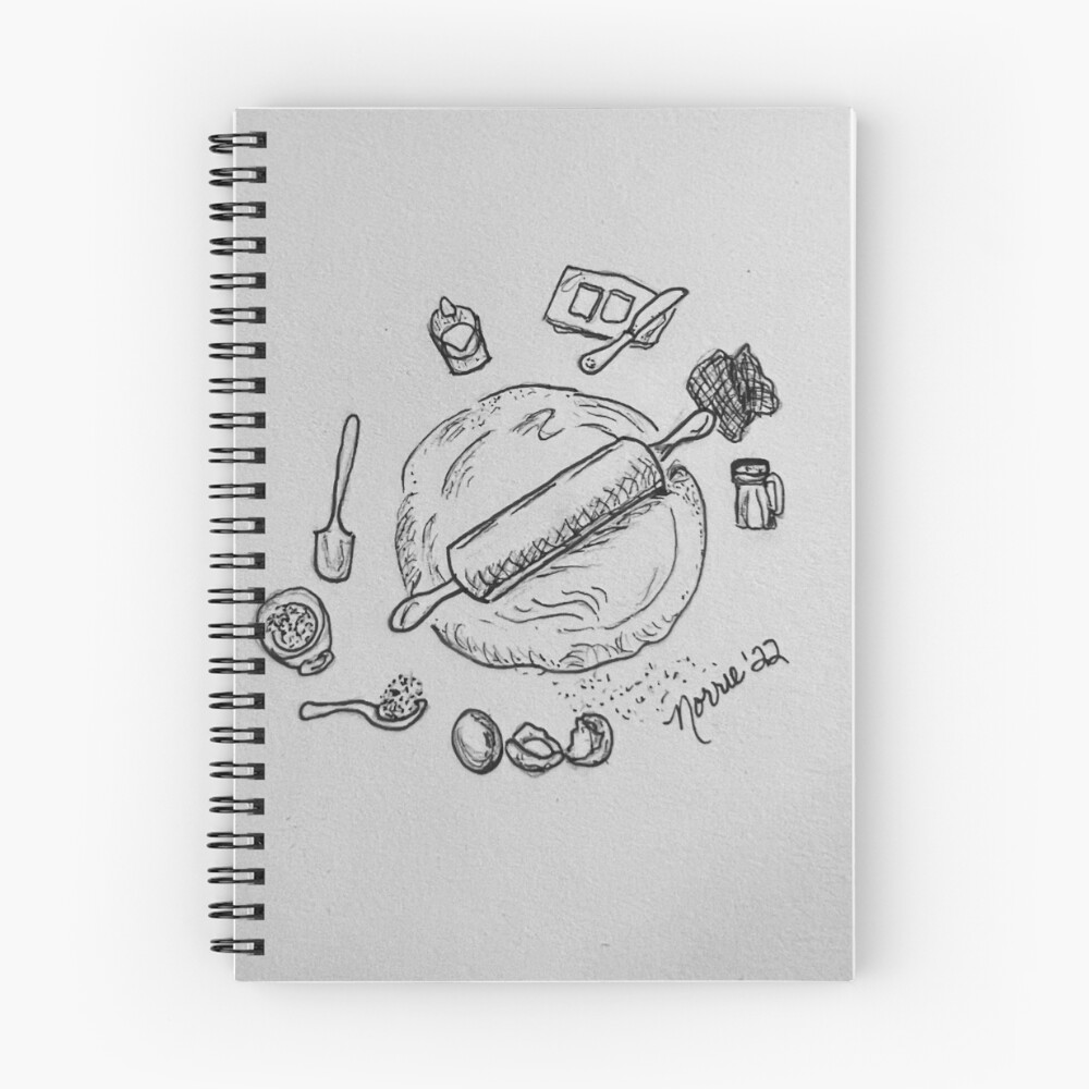 Item preview, Spiral Notebook designed and sold by NorrieV.