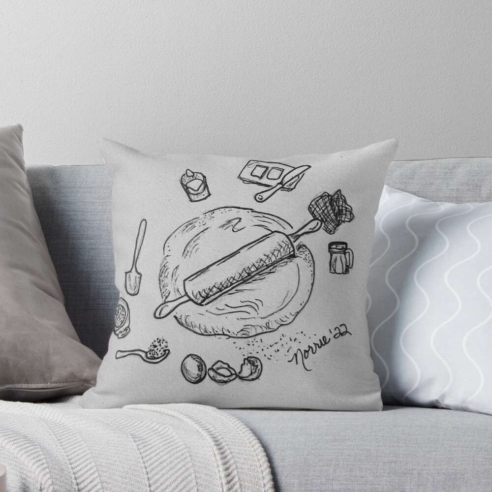 Item preview, Throw Pillow designed and sold by NorrieV.